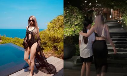 Huyền Baby đi du lịch sang chảnh cùng cả gia đình: 'Flex' chiều cao khủng của ái nữ, mẹ 2 con diện đồ tắm khoe body siêu nóng bỏng