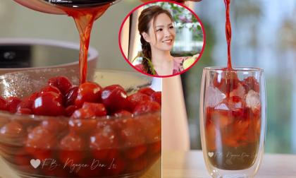MC Đan Lê chỉ cách làm đồ uống ngon từ quả mận giải nhiệt trong ngày hè oi nóng 