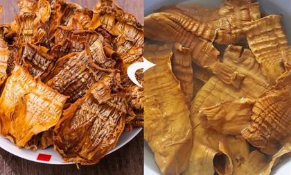 Ngâm măng khô bằng nước nóng hay lạnh?