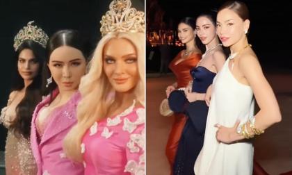 'Sao chép' màn catwalk của Hồ Ngọc Hà, đương kim Hoa hậu Hoàn vũ bị chê đơ cứng, kém nổi bật