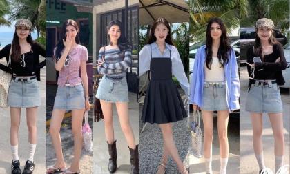 Tháng 4 là thời điểm đẹp nhất, với phong cách Hàn Quốc tươi trẻ và bắt mắt, bạn có thể dễ dàng diện để nổi bật