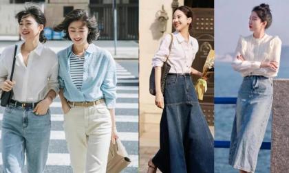 Làm sao để mặc “sơ mi” có cảm giác cao cấp? Hãy xem blogger mặc váy và quần, vừa thời trang vừa đẹp mắt