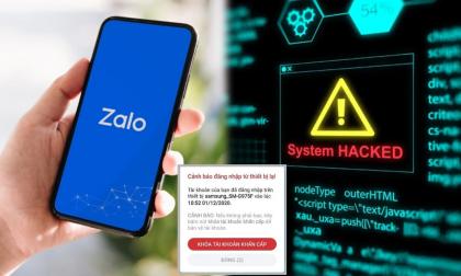 Xuất hiện thông báo này trên Zalo, rất có thể tài khoản của bạn đang bị 'hack'
