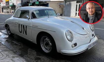 Cận cảnh xế hộp hàng hiếm Porsche 356A Speedster vừa được 'Vua cà phê' Đặng Lê Nguyên Vũ bổ sung vào bộ sưu tập xe nghìn tỷ