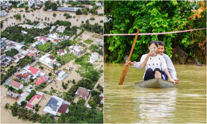 Toàn cảnh Nha Trang thành biển nước trong trận lụt chưa từng có