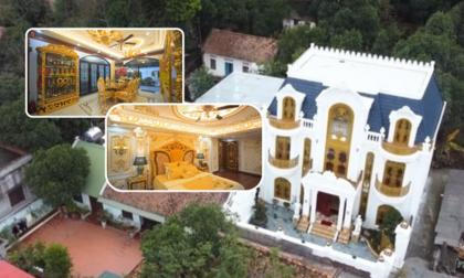 Toàn cảnh biệt thự dát vàng của đại gia Kinh Bắc, riêng nội thất một phòng ngủ lên tới 2,4 tỷ đồng