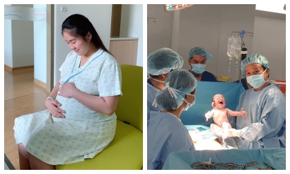 Mừng đầy tháng con gái, Lê Phương hé lộ khoảnh khắc đầu tiên bé chào đời