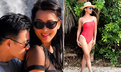 MC Kỳ Duyên khoe dáng đẹp từng 'cen-ti-met' ở tuổi 54, kỷ niệm 15 năm ngày yêu 