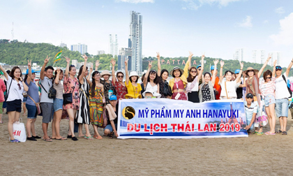Nhà phân phối Hanayuki chi gần 200 triệu trả thưởng du lịch cho đại lý