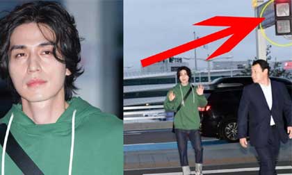 Tài tử Lee Dong Wook lần đầu gây tranh cãi với bức hình vi phạm luật giao thông