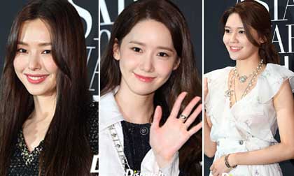 'Hoa hậu quyến rũ nhất Hàn Quốc' Honey Lee đẹp thần thái đọ sắc bên cạnh mỹ nhân SNSD Yoona, Soo Young