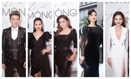 Dàn sao đình đám nhất showbiz đội mưa đến dự show kỷ niệm 10 năm làm nghề của NTK Tuấn Trần