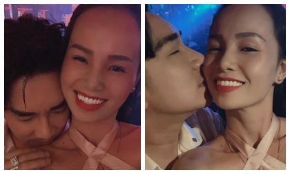 Quang Hà bất ngờ hôn tình tứ cô gái lạ khiến fan xôn xao?