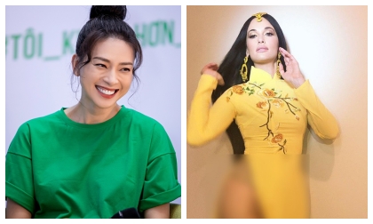Ngô Thanh Vân bức xúc vụ nữ ca sĩ Kacey Musgraves mặc áo dài Việt nhưng quên mặc quần