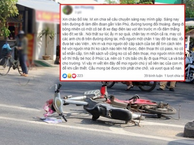 Bé gái bị xe tông bất tỉnh nhưng người đi đường không gọi được bố mẹ vì điện thoại có pass: Cần làm gì để giữ liên lạc với con trong tình huống khẩn cấp?