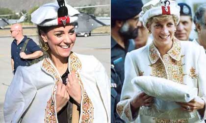 Công nương Kate Middleton gợi nhớ mẹ chồng quá cố Diana 30 năm trước, được dân mạng khen hết lời