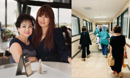 Mẹ của Trizzie Phương Trinh nằm viện vì nghẽn mạch máu tim