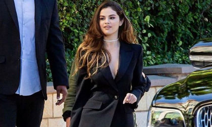 Selena Gomez đầy gợi cảm với trang phục suit đen sau khi phát hành ca khúc ám chỉ Justin Bieber 