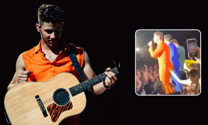 Nick Jonas liên tục bị fan nữ sờ soạng chỗ 'nhạy cảm' trong lúc biểu diễn