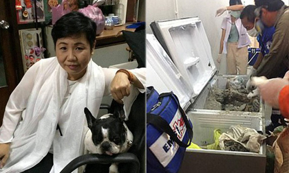 Nữ triệu phú Thái Lan chết thảm, thi thể bị giấu trong tủ lạnh đổ đầy bê tông