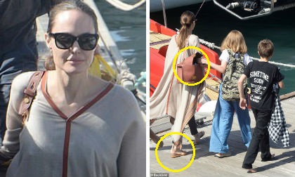 Hai chi tiết trong bức ảnh gần đây cho thấy bản chất con người thật của Angelina Jolie