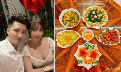 Làm dâu gia đình giàu có, giảng viên hot girl Âu Hà My trổ tài nấu món ngon lấy lòng cả gia đình chồng