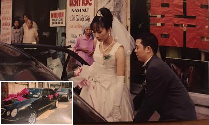 Loạt ảnh đám cưới hiếm hoi và độc của NTK Đức Hùng năm 1997: Rước dâu bằng xế hộp xịn