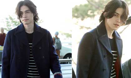 'Thần chết' Lee Dong Wook xuất hiện với mái tóc dài 'bà thím' tại sân bay