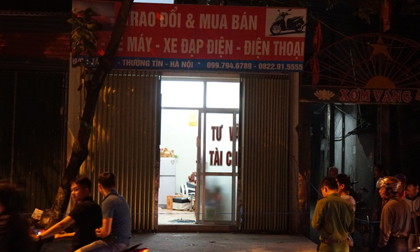 Đâm chém kinh hoàng ở tiệm cầm đồ tại Hà Nội, một người tử vong tại chỗ