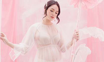 Á hậu Hoàng Anh tiết lộ tăng 15kg, bật mí về giới tính em bé thứ hai sắp chào đời