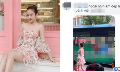 Hot girl Thúy Vi mặc đồ mỏng manh, bất chấp thời tiết lạnh ở Hà Nội 