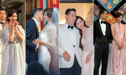 Ngắm cận cảnh 4 bộ trang phục đẹp miễn chê của Lâm Chí Linh trong đám cưới với chồng trẻ 