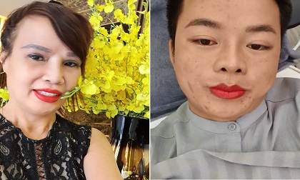 Cô dâu 62 tuổi ở Cao Bằng lại khiến MXH 'dậy sóng' khi livestream xăm môi cùng chồng trẻ