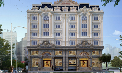 Cho thuê văn phòng phong cách Hoàng gia - Pháp Việt Luxury Tower