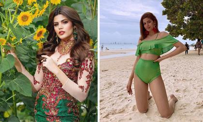 Chân dung nàng Hoa hậu nóng bỏng diễu hành cùng đoàn Việt Nam tại SEA Games