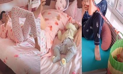 Cách ru con ngủ cực độc của ông bố trẻ được cánh mày râu đua nhau học hỏi