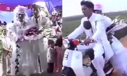 Clip đám cưới 'thời ông bà anh' được dân mạng chia sẻ rần rần