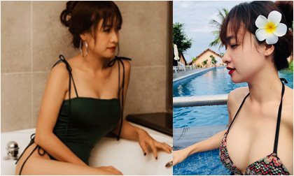 Diễn viên 'Tiếng sét trong mưa' Lê Bê La hiếm hoi đăng ảnh gợi cảm trong bồn tắm