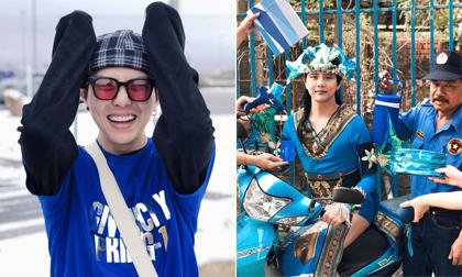 'Đu đưa' theo trào lưu tone-sur-tone, Duy Khánh khiến fan cực thích thú với hình ảnh này