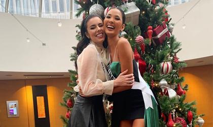 Mới đến Miss Universe 2019, Hoàng Thùy đã kết thân với Hoa hậu Anh và được khen ngợi hết lời