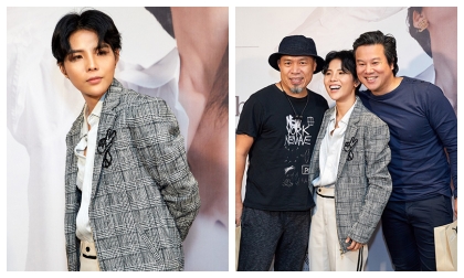 Thanh Bùi tái xuất với thân hình phát tướng đến ngỡ ngàng, đến chúc mừng Vũ Cát Tường