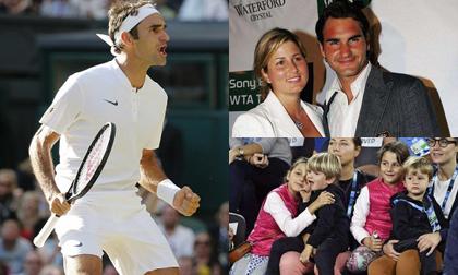 Roger Federer - tay vợt vĩ đại 'không thể ngủ nếu thiếu vợ' và bí mật về 4 đứa con không phải ai cũng biết