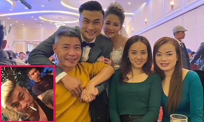 Công Lý và bạn gái đi dự đám cưới 'Việt Sói - Mê Cung' Duy Hưng