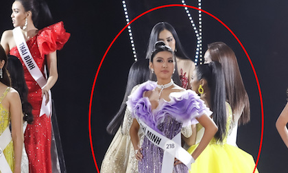 Hương Ly bất ngờ ngất xỉu ngay trên sân khấu Hoa hậu Hoàn vũ Việt Nam 2019