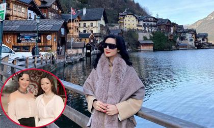 Đi du lịch ở Áo, Hoa hậu Đền Hùng Giáng My khoe nhan sắc trẻ trung không kém con gái 