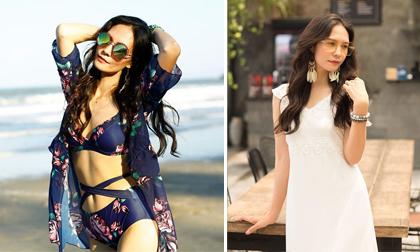 Từ bỏ hào quang showbiz, cuộc sống của cựu người mẫu Hoàng Hoa giờ ra sao?