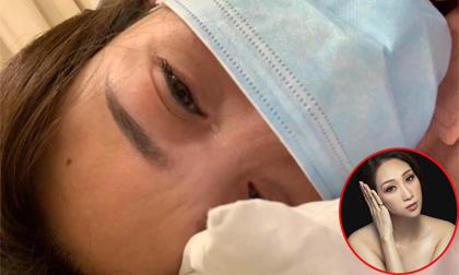 Lều Phương Anh khóc khi bị sốt cao, phải nhập viện: 'Chưa bao giờ em sợ như thế này'