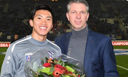 Đoàn Văn Hậu được SC Heerenveen vinh danh sau chiến tích SEA Games 30