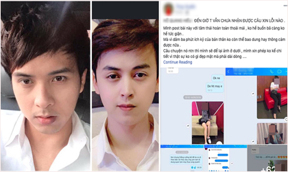 Loạt tin nhắn vạch trần 'bản sao' Hồ Quang Hiếu tự nhận là nam chính trong vụ tố cưỡng dâm