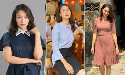 Ngắm phong cách thời trang 'chuẩn công sở' của Khuê trong 'Hoa hồng trên ngực trái'